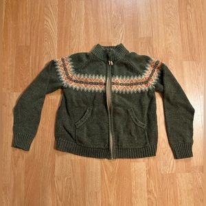 Woolrich knit jacket M
